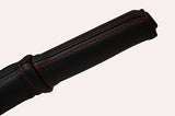 red stitch FITS RENAULT CLIO MK2 98-06 LEATHER HANDBRAKE HANDLE COVER ONLY
