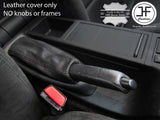 BLACK STITCHING PERFORATED LEATHER HANDBRAKE GAITER FITS BMW E36 E46 1991-2005
