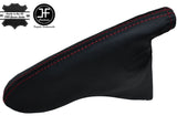 RED STITCHING LEATHER HANDBRAKE GAITER FITS FORD FIESTA MK6 2002-2008 CUSTOM NEW