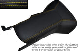 YELLOW STITCH CENTRE CONSOLE COVER & ARMREST COVER FITS CORVETTE C6 2005-2013
