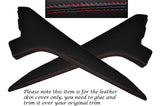 RED STITCH 2X CENTER CONSOLE SIDE TRIM FITS PORSCHE 991 CARRERA BOXSTER 981