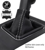 GREY STITCH TOP GRAIN LEATHER GEAR GAITER FOR VAUXHALL OPEL ZAFIRA B MK2 05-12