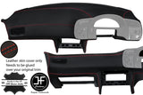RED STITCH DASH DASHBOARD REAL LEATHER COVER FITS HONDA S2000 1999-2009