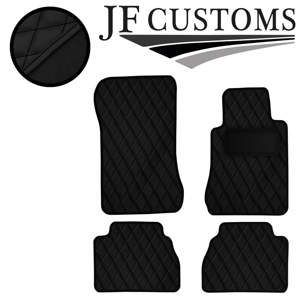 BLACK DIAMOND VINYL 4XTAILORED FLOOR CARPETS FOR MERCEDES E CLASS W211 02-05 JF1