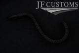 BLACK EMBOSSED LEATHER PLASTIC HEADREST HOOK HANGER FOR BMW E90 E91 E92 E93 JF1