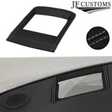 FITS CORVETTE C6 05-13 L GREY STITCH LEATHER HUD DISPLAY BEZEL TRIM COVER+FRAME