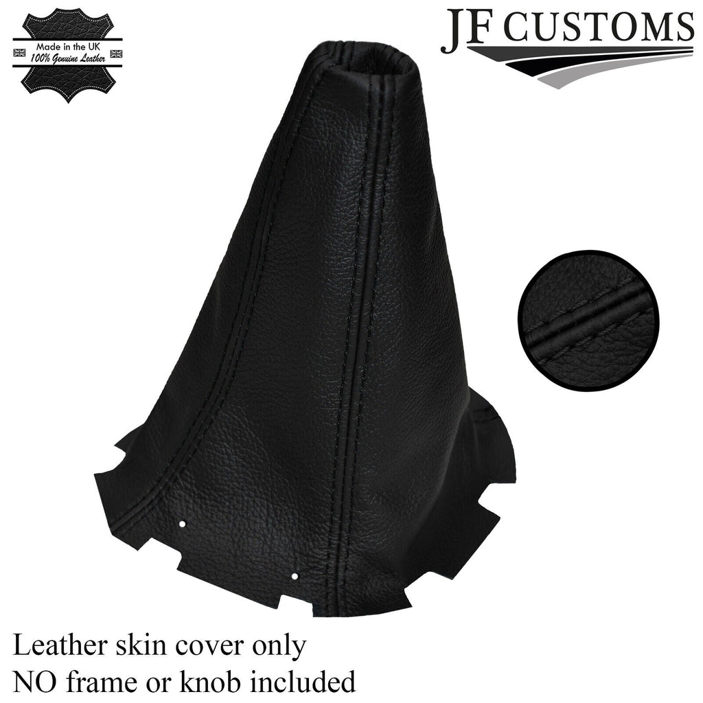 BLACK STITCH FITS SUBARU IMPREZA & WRX STI 1998-2000 LEATHER GEAR GAITER