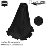 BLACK STITCH FITS SUBARU IMPREZA & WRX STI 1998-2000 LEATHER GEAR GAITER