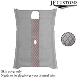 DSG2 D RED STITCH L GREY LUXE SUEDE HEADLINER COVER FOR FORD FOCUS ST 11-15 5DR