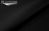 BLACK STITCH CARBON GEAR SURROUND COVER FOR BMW E46 CONVERTIBLE SEDAN JF2