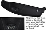 WHITE STITCH FITS BMW MINI ONE COOPER S R50 R53 2001-2006 DASH LEATHER COVER