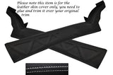 WHITE STITCH FITS VAUXHALL OPEL VX220 VX 220 TURBO SPEEDSTER 2X DOOR SILL COVER