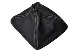 WHITE STITCHING FITS DODGE NITRO 07-12 LEATHER GEAR SHIFT BOOT GAITER CUSTOM NEW