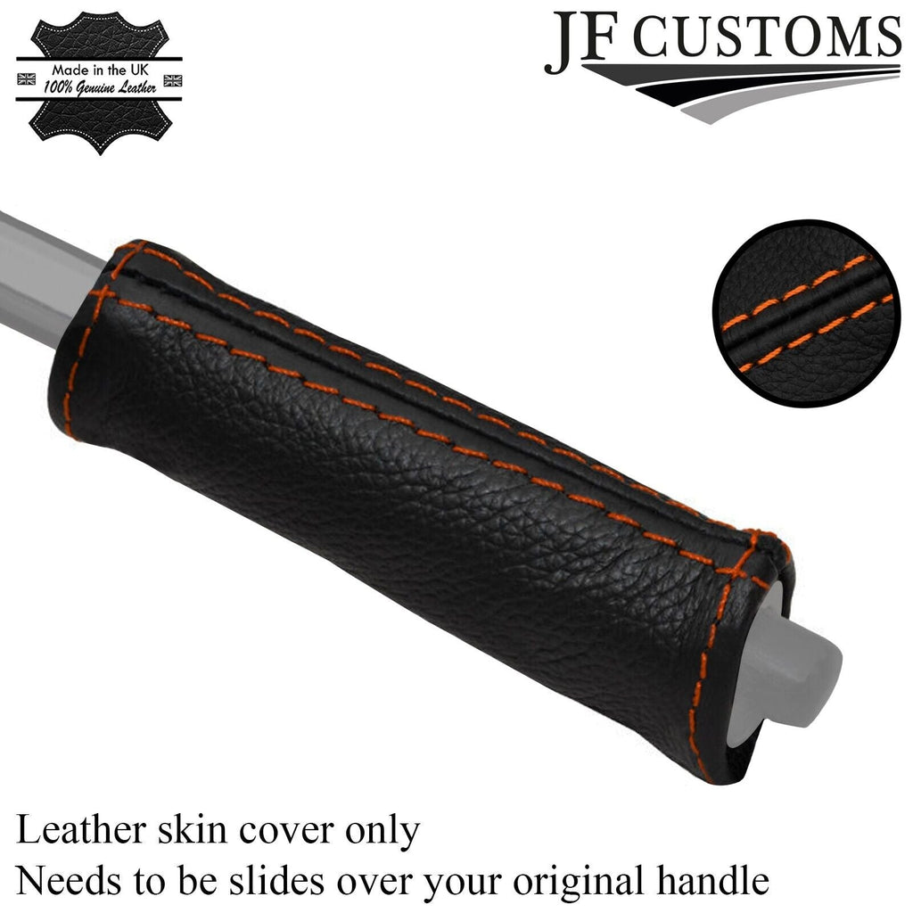 ORANGE STITCH HANDBRAKE HANDLE SKIN COVER FITS DATSUN 240Z 260Z 280Z CUSTOM NEW