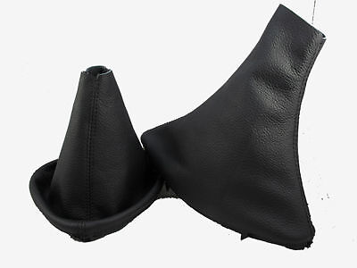 FITS CITROEN C5 BLACK GEAR + HANDBRAKE GAITER SET BLACK ST CUSTOM NEW MADE IN UK