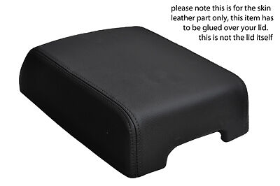 black stitch FITS VW TOUAREG 2002-2011 LEATHER ARMREST COVER ONLY CUSTOM NEW