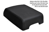 black stitch FITS VW TOUAREG 2002-2011 LEATHER ARMREST COVER ONLY CUSTOM NEW