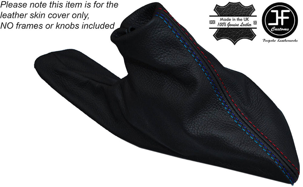TRI STITCHING LEATHER HANDBRAKE GAITER FITS BMW 1 SERIES E81 E82 E87 E88 06-13