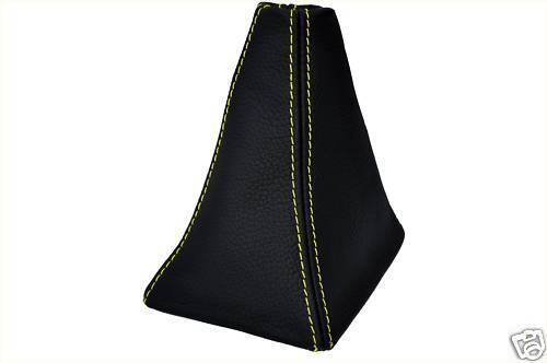 FITS FIAT SEICENTO 98-2005 GEAR GAITER BLACK QUALITY YELLOW CUSTOM NEW