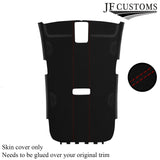 DARK RED STITCH LUXE SUEDE HEADLINER COVER FITS VW GOLF MK6 2008-2013 CUSTOM NEW