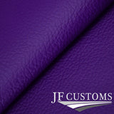 PURPLE BLACK 2X FRONT FULL DOOR CARD LEATHER COVERS FOR FORD TRANSIT MK7 06-14