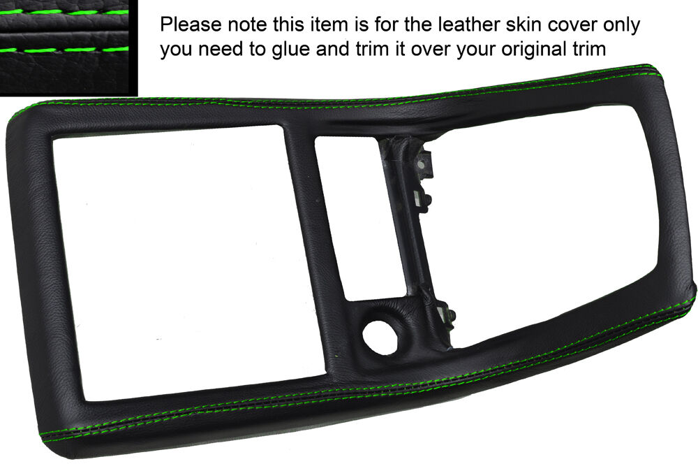 GREEN STITCH MANUAL GEAR SURROUND SKIN COVER FITS NISSAN SKYLINE R32 89-94
