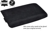 BLACK STITCH REAL SUEDE ARMREST COVER FITS NISSAN S15 200SX SILVIA 1999-2003
