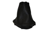 FITS SMART FORFOUR LEATHER GEAR GAITER black stitch CUSTOM NEW MADE IN UK