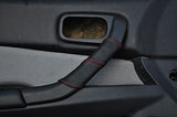 red stitch FITS NISSAN SKYLINE R34 98-02 GTR GT-T PASSENGER DOOR HANDLE COVER
