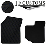 D BLUE DIAMOND STITCH VINYL 4XTAILORED FLOOR CARPET FOR SUZUKI SWIFT 05-10 JF1