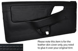 GREY STITCH 2X FULL DOOR CARD SKIN COVER FITS FORD SIERRA RS COSWORTH 3 DOOR