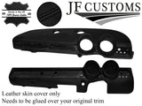 BLACK STITCHING DASH DASHBOARD LEATHER COVER FITS ALFA ROMEO GT JUNIOR