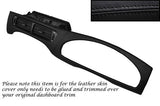BLACK STITCH FITS JAGUAR S TYPE 99-07 DASH DASHBOARD SURROUND LTHR SKIN COVER