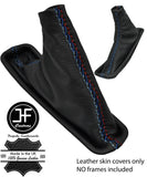 BLEU STITCH MPOWER LEATHER HANDBRAKE GAITER FOR BMW 3 SERIES E30 81-92