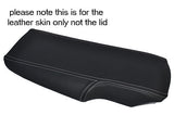 white stitching FITS CORVETTE C6 2005-2012 ARMREST COVER ONLY LEATHER CUSTOM NEW