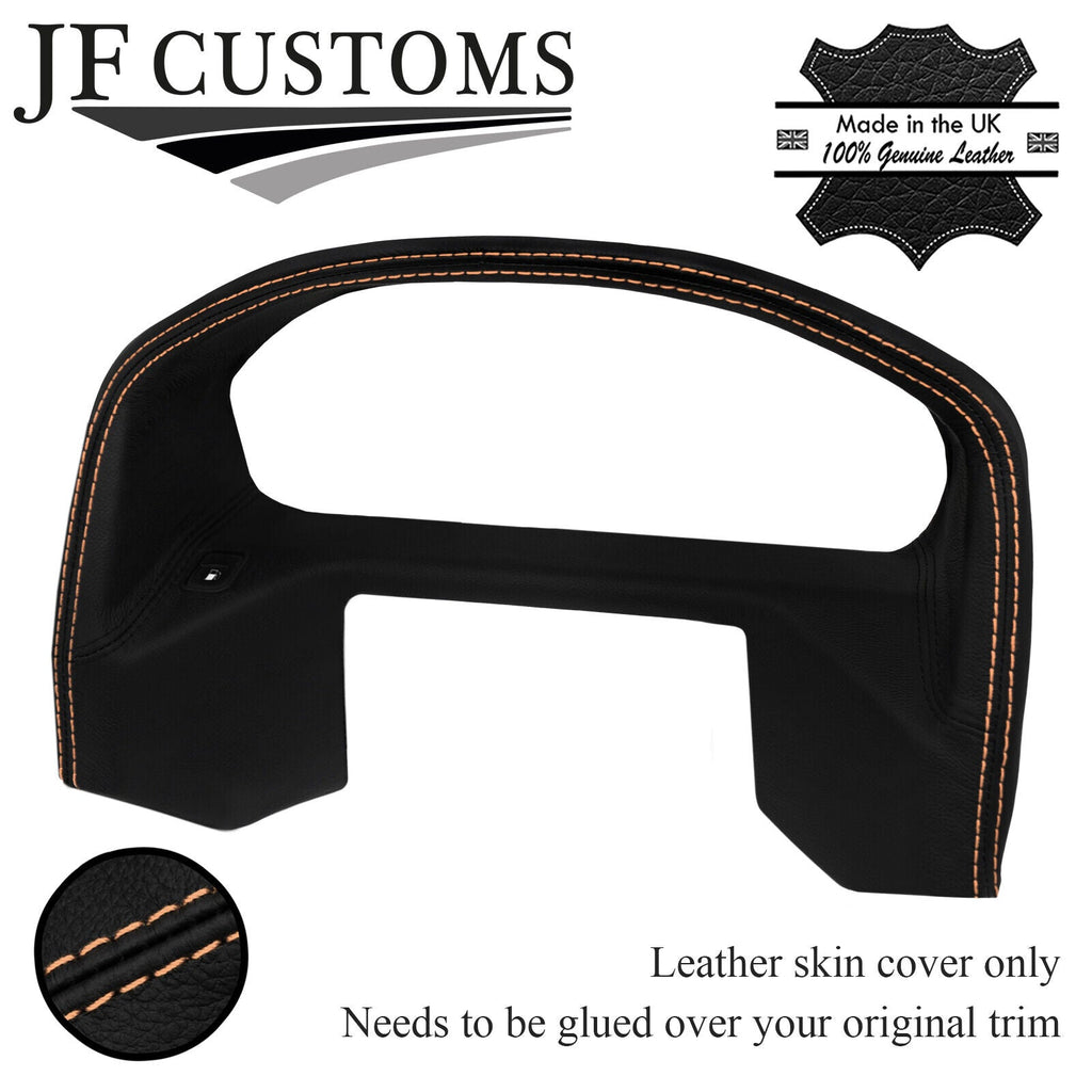 BEIGE STITCH LEATHER SPEEDO SURROUND SKIN COVER FITS RANGE ROVER P38 94-02