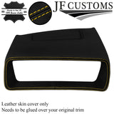 YELLOW STITCH LEATHER SPEEDO SURROUND COVER FOR PEUGEOT 205 GTI PHASE 1 84-90