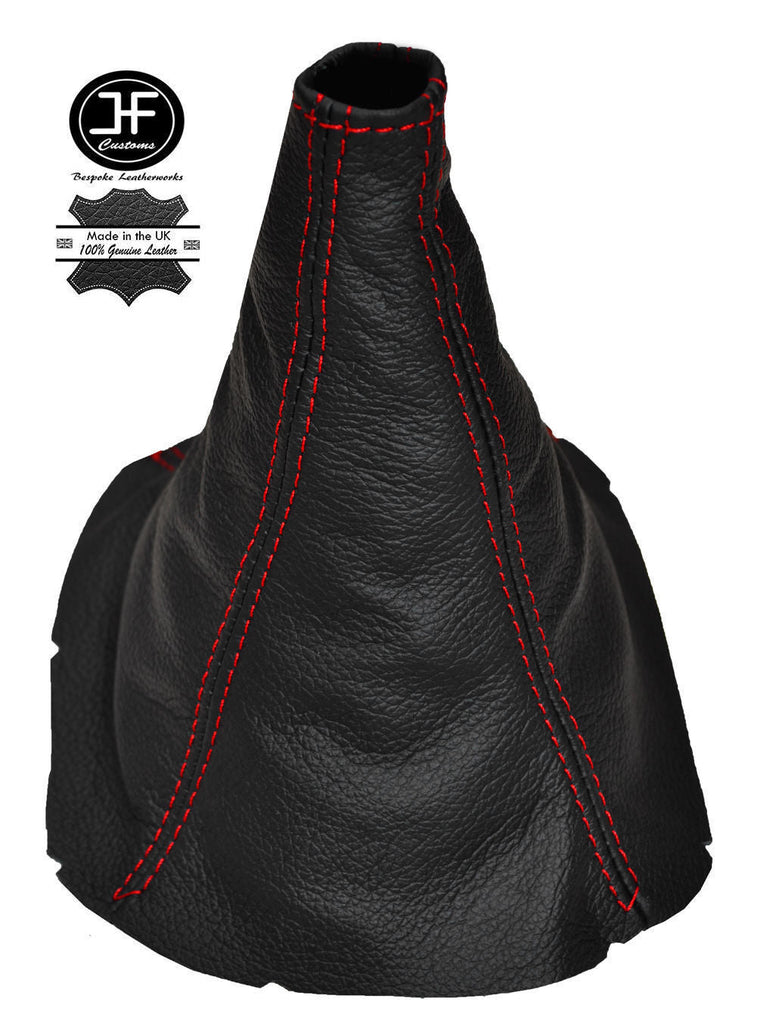 RED STITCH LEATHER HI-LOW TRANSFER BOOT GAITER FITS TOYOTA HILUX 2006-2011