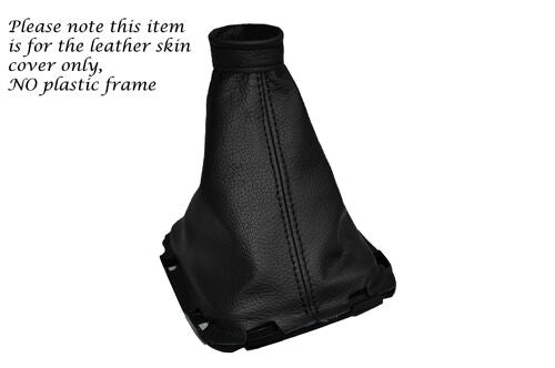 BLACK STITCH FITS HYUNDAI I30 i30 2007-2011 GEAR GAITER SHIFT BOOT  2007-2011