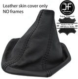 BLACK STITCH TOP GRAIN LEATHER MANUAL GEAR GAITER FITS BMW 5 SERIES E39 95-03