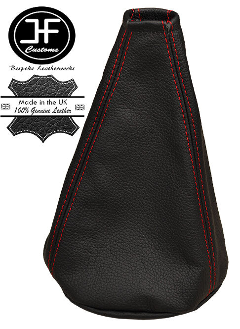 RED STITCHING FITS SCANIA 4 SERIES 114 124 164 1995-2007 GEAR GAITER LEATHER