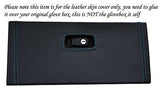 BLUE STITCH FITS MG MGF MG TF MGTF 95-05 GLOVE BOX LID LEATHER COVER GLUE NEEDED
