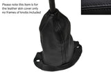 BLACK STITCH LEATHER GEAR GAITER FITS OVER RUBBER FITS VW BEETLE TYPE 1 CLASSIC