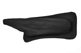 FITS FIAT X1/9 X19  black stitch LEATHER HANDBRAKE GAITER CUSTOM NEW MADE IN UK