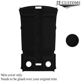 DSG2 BLACK DIAMOND STITCH LUXE SUEDE HEADLINER COVER FOR BMW E36 90-99 TOURING