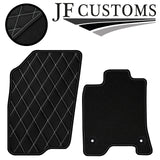 WHITE DIAMOND VINYL 4X TAILORED FLOOR CARPET FOR MERCEDES X CLASS 17-20 JF1