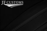 BLACK STITCH LEATHER 2X DOOR ARMREST COVERS FITS MAZDA MX5 MK4 ND 15-20