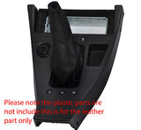 black stitch FITS LANCIA TREVI  80-87 LEATHER GEAR GAITER RUBBER REPLACEMENT