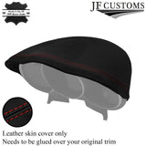 DARK RED STITCHING SPEEDO GAUGE HOOD LEATHER COVER FITS MAZDA RX8 2003-2012 JF2