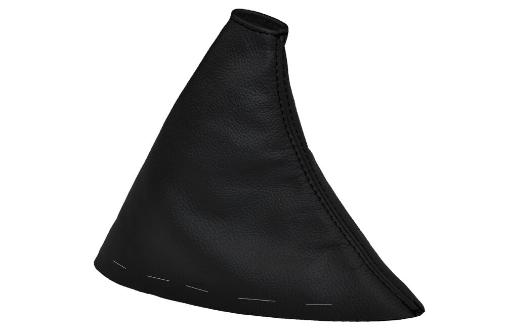 BLACK STITCH FITS  MAZDA MX5 MK3 2005-2012 LEATHER HANDBRAKE GAITER CUSTOM NEW